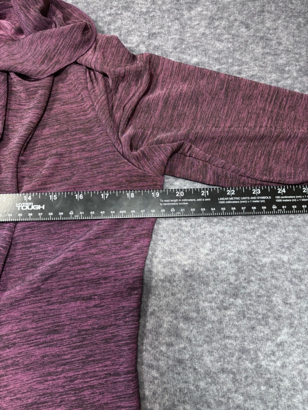 Jaipur Plum Ruffled Open-Front Cardigan - Picture 6 of 9